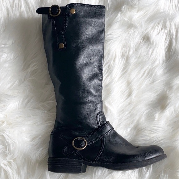 Madden Girl Shoes Faux Leather Rider Boots Poshmark